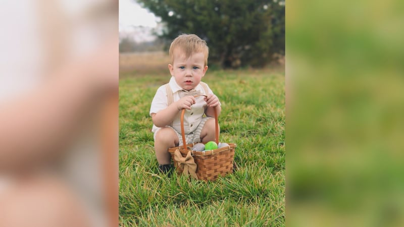 Daelyn Davis, 2, was airlifted to Vanderbilt Hospital in Nashville for treatment.