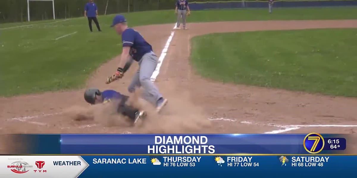 Baseball and softball action from Wednesday