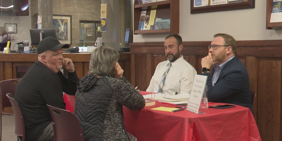 Community members give input on proposed Watertown budget