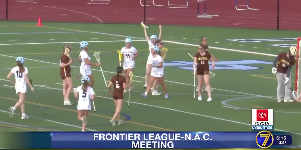 Aksi olahraga sekolah menengah pada hari Rabu