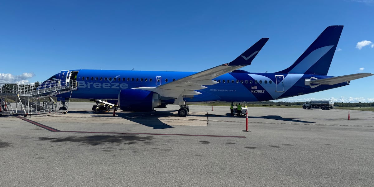 Breeze Airways announces 2nd destination out of Ogdensburg
