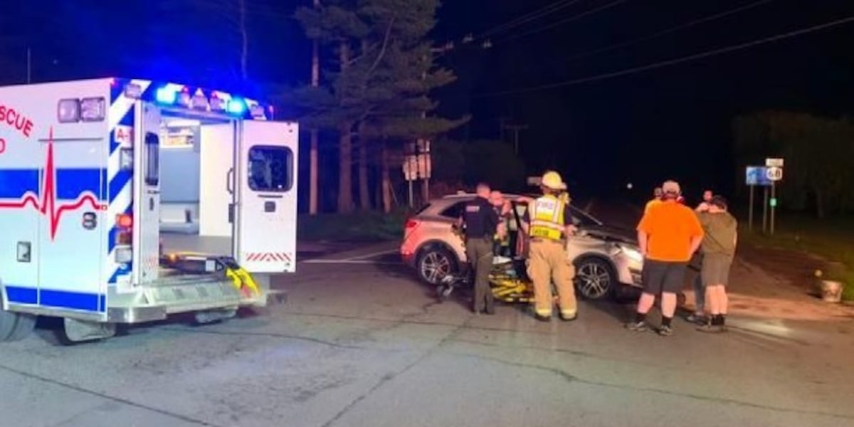 Caution urged after 2 crashes at Canton intersection