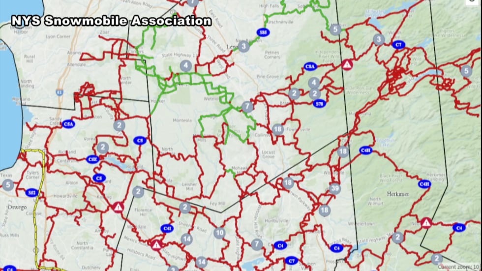 Snowmobile trails are clear to open but there’s a catch