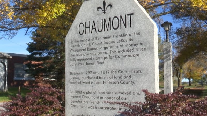 Chaumont sign