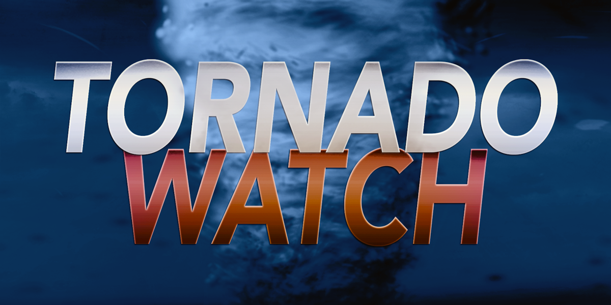 Severe Weather Alert: Tornado Watch Issued for North Country Until 3 p.m.