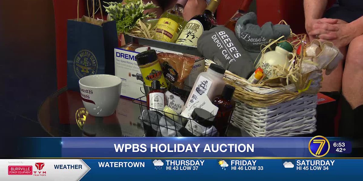 Wpbs Box WPBS Holiday Auction to go live Thursday evening