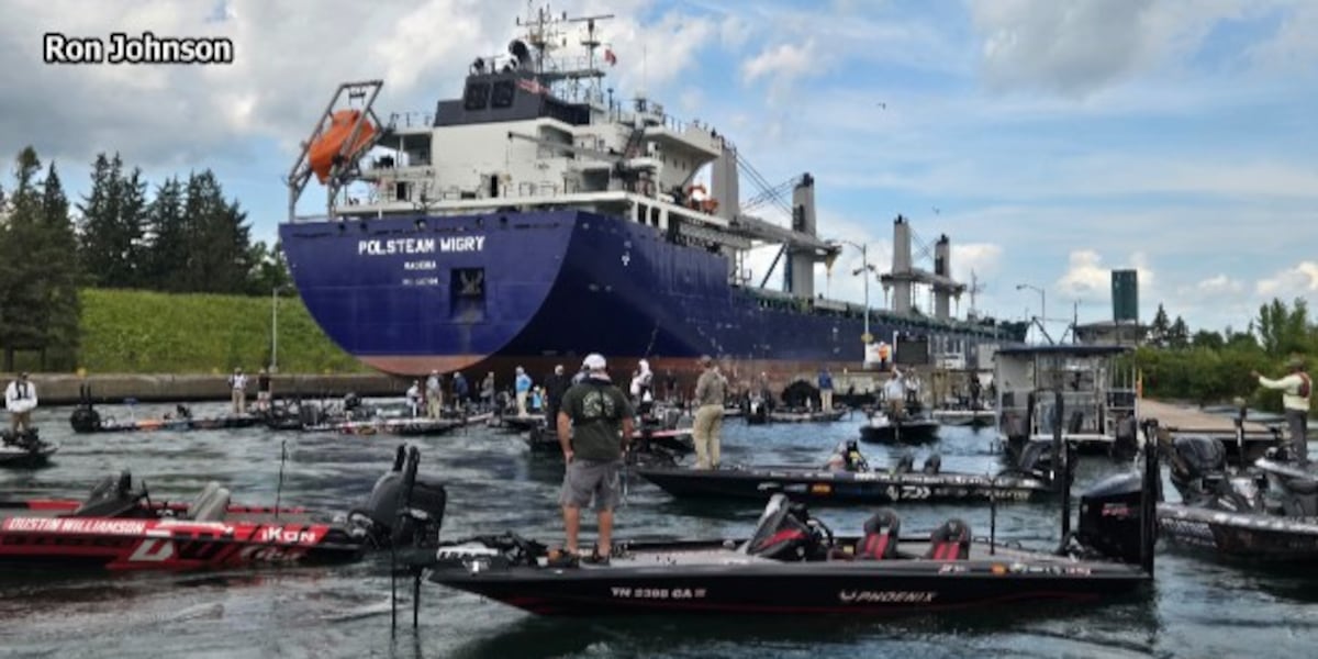 Lock delays sink scores for pro anglers on St. Lawrence River